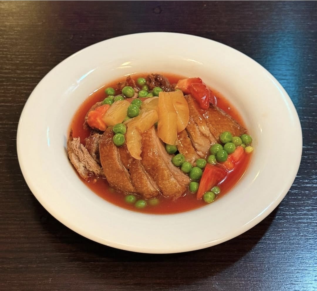 Anatra in salsa agrodolce